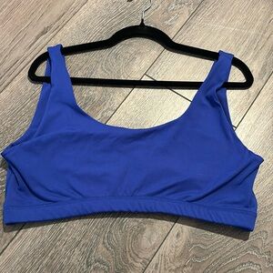 Blue sports bra/ bra top